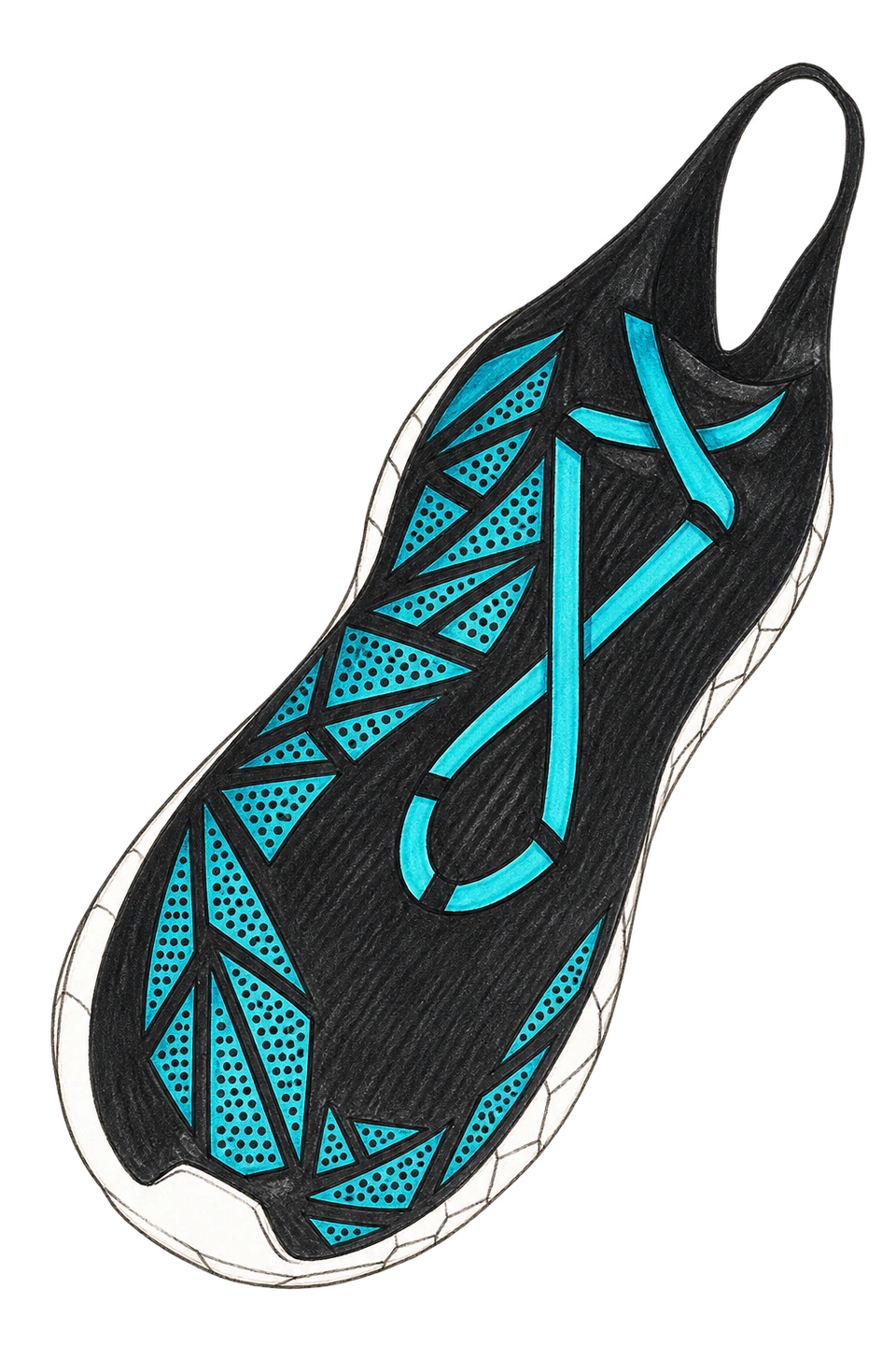 Open upper and triangular support study