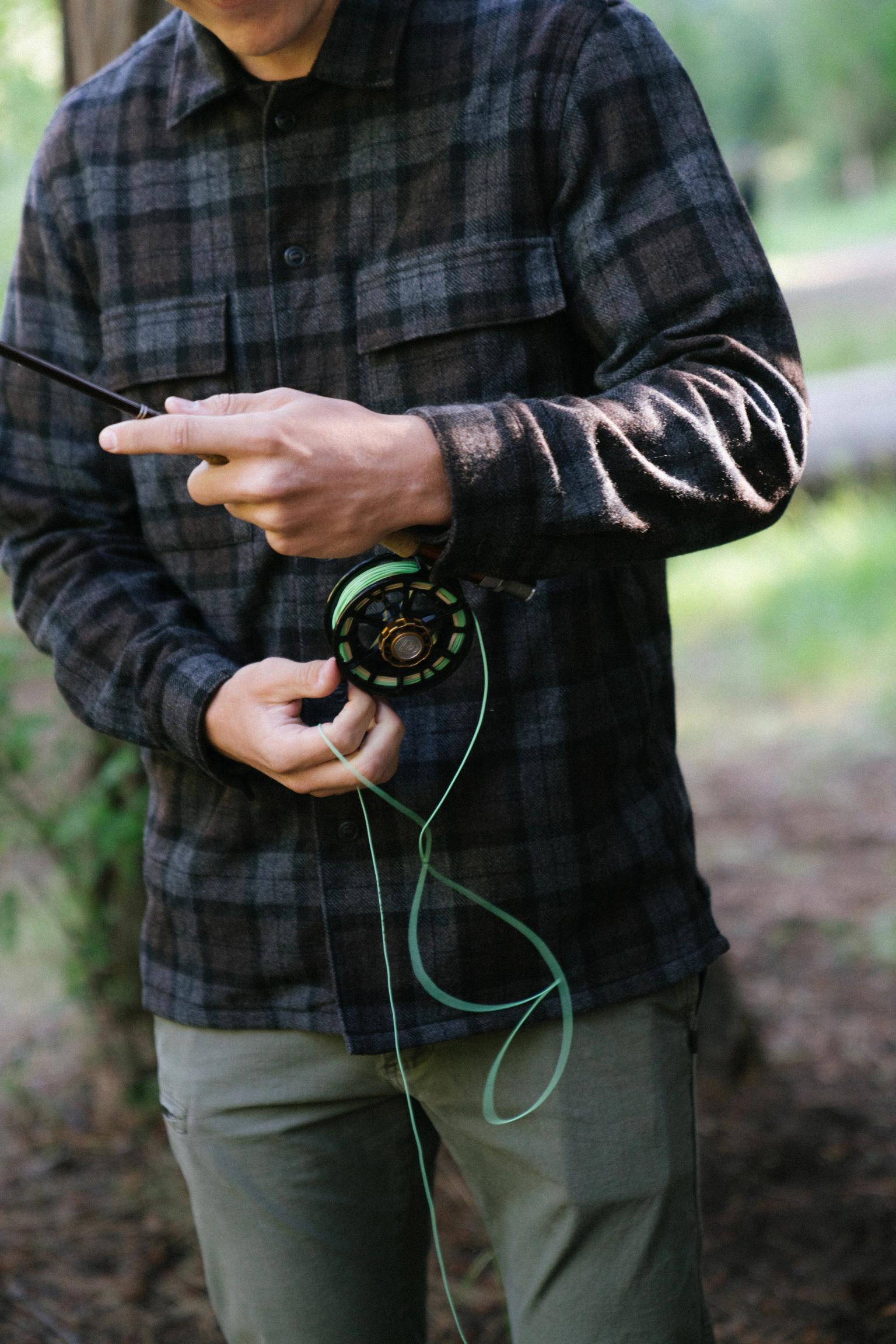 Field photography: Roads, forest and camp