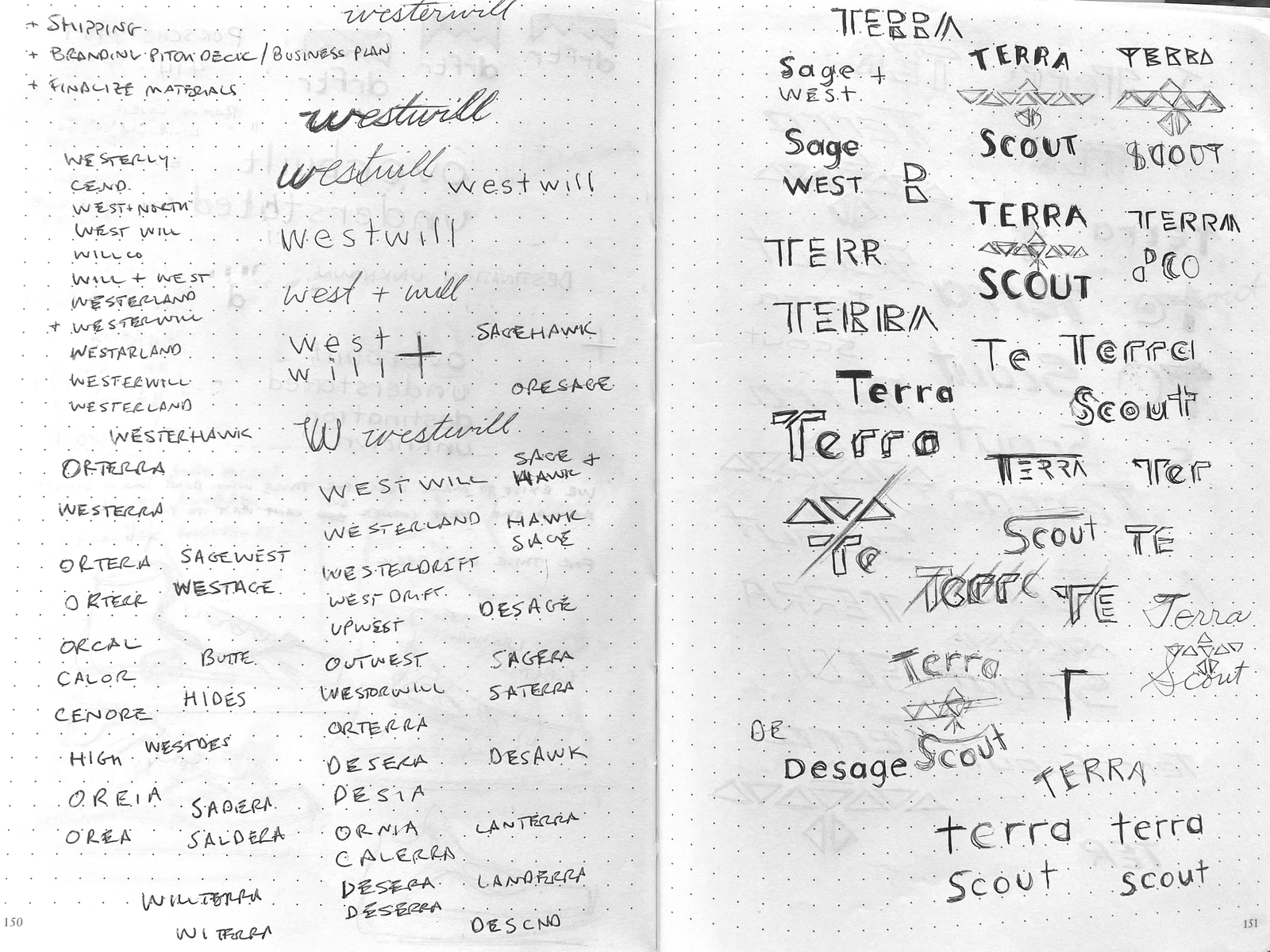 Naming: Words, places and first directions