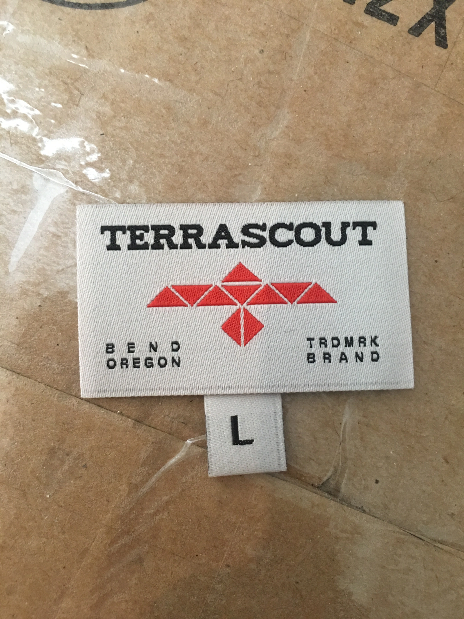 Brand detail: Main label and size tab